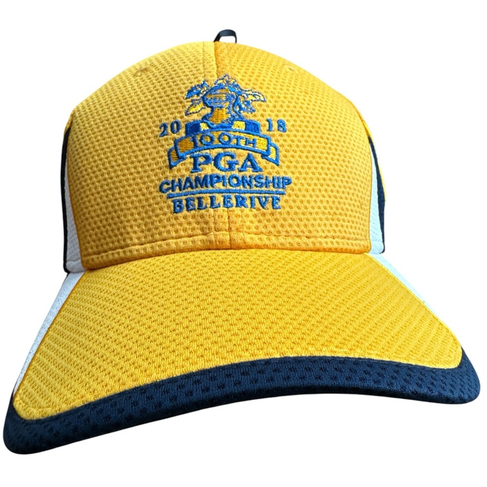 New Era Men’s Hat Bellerive Championship 2018 Yellow PGA Size Small/Medium‎